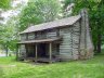 Daniel Grass Cabin at Lincoln Pioneer Village