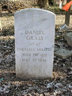 Daniel Grass Military Stone