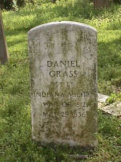 Daniel Grass Military Stone