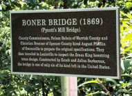 Boner Bridge Plaque
