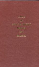 Atlas of Spencer County Indiana 1879 Indexed