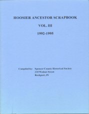 Hoosier Ancestor Scrapbook Volume III